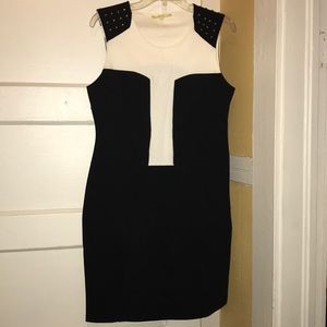 Gianni Bini Black & White Bodycon dress